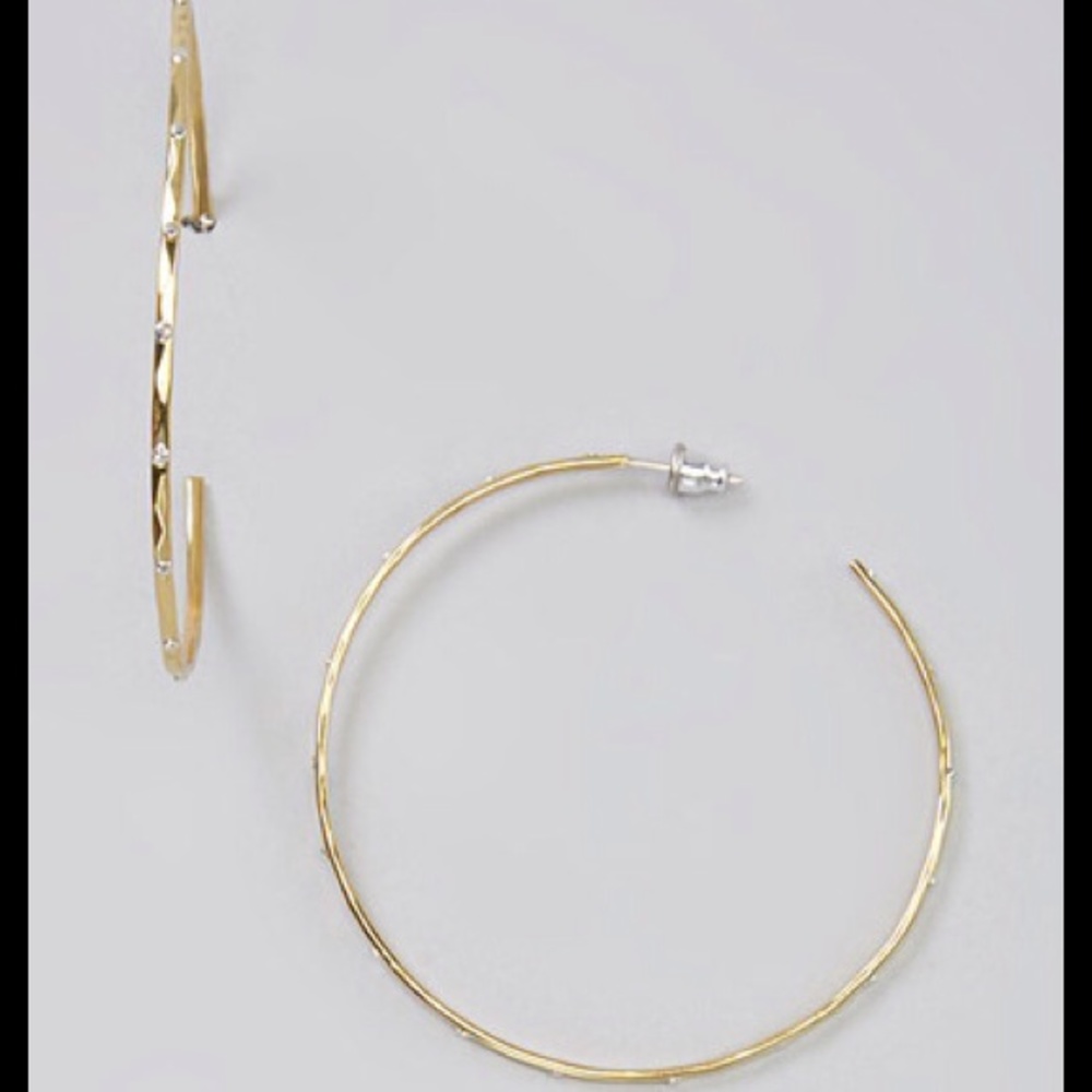 COPY - Ionia Brass Hoop Earrings